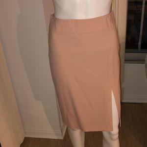 Theory Blush Skirt with Slit size 00